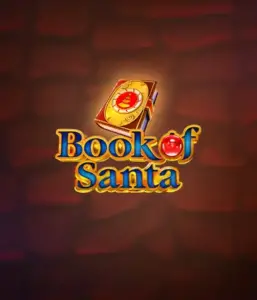 Celebrate the joyous spirit with Book of Santa slot by Endorphina, featuring an ornate golden book adorned with Santa's iconic seal. This graphic captures the warmth and excitement of Christmas, set against a warm red background. Ideal for players looking to get into the holiday spirit, promising a captivating adventure. 